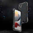 Θήκη για iPhone 13, R-JUST AMIRA, θωρακισμένη, μαύρη