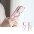 Θήκη για Samsung Galaxy S22, Electro MagSafe, ροζ rose gold + Γυαλί για την οθόνη