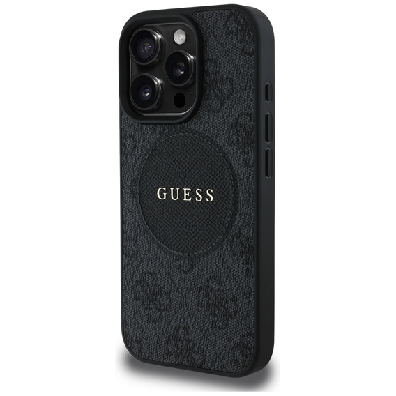 Θήκη Guess 4G Circle με κλασικό λογότυπο, για MagSafe για iPhone 16 Pro