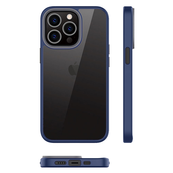 Θήκη για iPhone 13 Pro Max, ERBORD Hybrid Case, μπλε