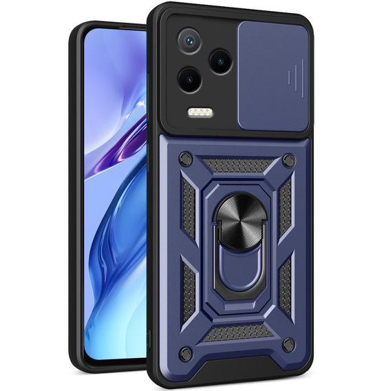 Θήκη για Infinix Note 12 2023, CamShield Slide, μπλε