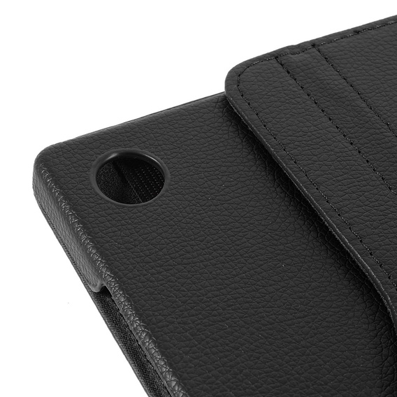 Θήκη για Samsung Galaxy Tab A9+ TB330FU 10.95", Περιστρεφόμενη 360, μαύρη
