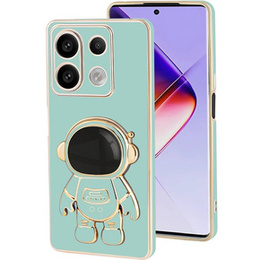 Θήκη για Infinix Note 40 Pro, Astronaut, πράσινη