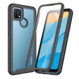Θήκη για Oppo A15 / A15S, Shockproof, με μεμβράνη, μπλε