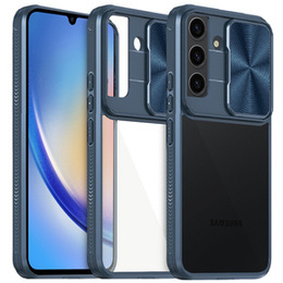 Θήκη για Samsung Galaxy A34 5G, Slide Camera, μπλε