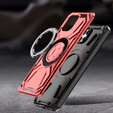 Θήκη για T Phone 2 5G, Heavy Duty Ring, κόκκινη