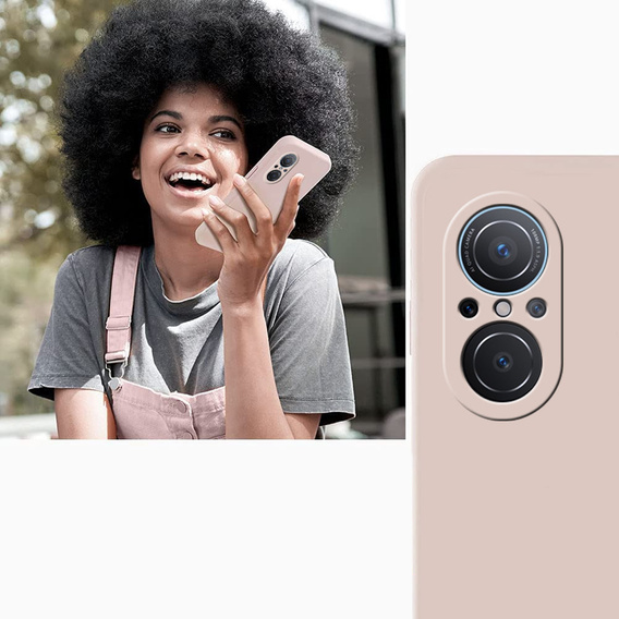 Θήκη για Huawei Nova 9 SE, Silicone Lite, ροζ