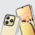 Θήκη για Realme C61, Fusion Hybrid, διαφανής