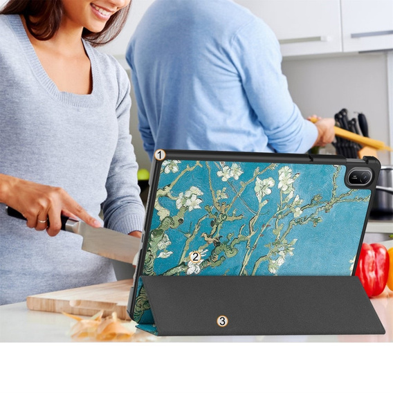 Θήκη για Huawei MatePad SE 11 2024, Smartcase, sakura