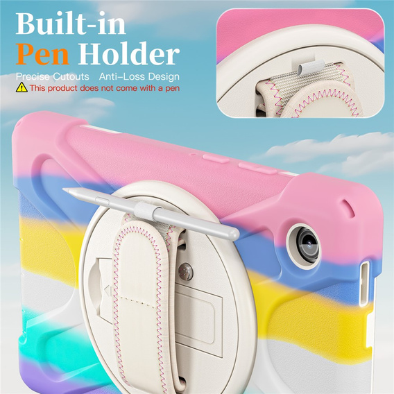 Θήκη με βάση και ιμάντα ώμου για Samsung Galaxy Tab A11