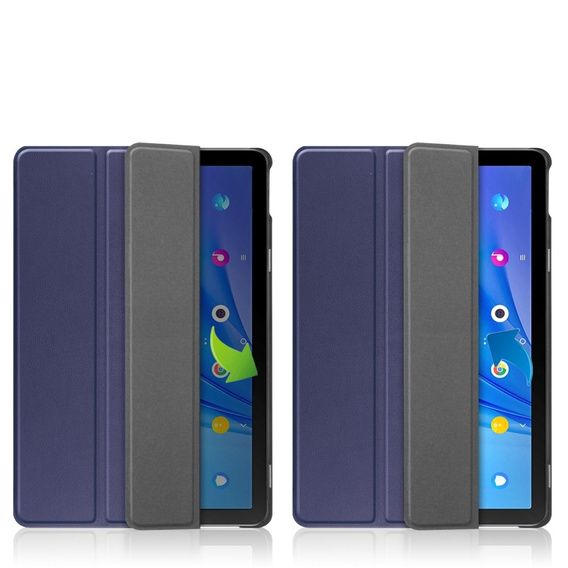 Θήκη για TCL Tab 10s 9081X / TCL Tab 10s 9080G 2021, Smartcase, σκούρο μπλε