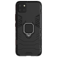 Θήκη για Realme C11 2021, Kickstand Ring, μαύρη