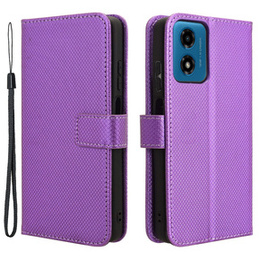 Θήκη με πτερύγιο για Motorola Moto G24 / G24 Power / G04, Wallet Smart Magnet, μωβ