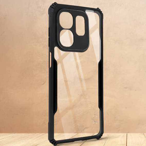 Θήκη για Infinix Hot 50i 4G, AntiDrop Hybrid, μαύρη