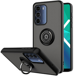 Θήκη για Motorola Moto G200 5G, Frosted Ring, μπλε