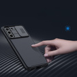 Θήκη για Samsung Galaxy S21 FE, θωρακισμένη Nillkin, CamShield Pro, μαύρη