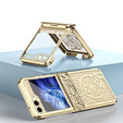 Θήκη για Samsung Galaxy Z Flip7 FE / Z Flip6, Mechanical Legend, χρυσή