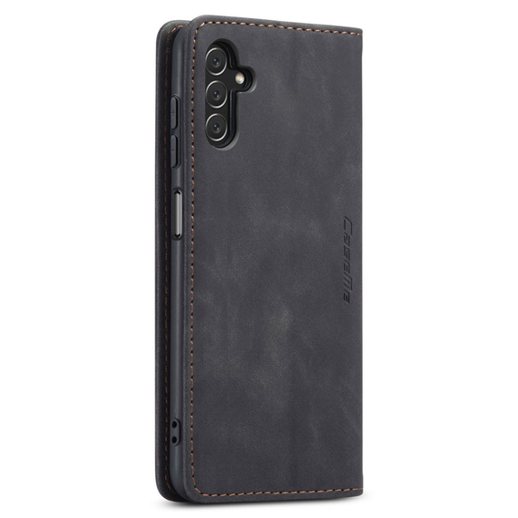 θήκη CASEME για Samsung Galaxy A04S / A13 5G, Leather Wallet Case, μαύρη