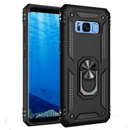 θωρακισμένη θήκη για Samsung Galaxy S8 Plus, Nox Case Ring, μαύρη