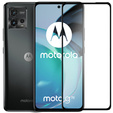 Μετριασμένο γυαλί 3D για Motorola Moto G72, μαύρη