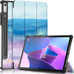 Θήκη για Lenovo Tab P11 Pro Gen 2 2022, Smartcase Pen Slot, deer in mountains