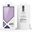 Dux Ducis Θήκη για Samsung Galaxy S25 Edge, Skin X Pro, MagSafe, μωβ