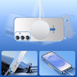 Θήκη για Samsung Galaxy S25, Electro MagSafe, μπλε + κορδόνι