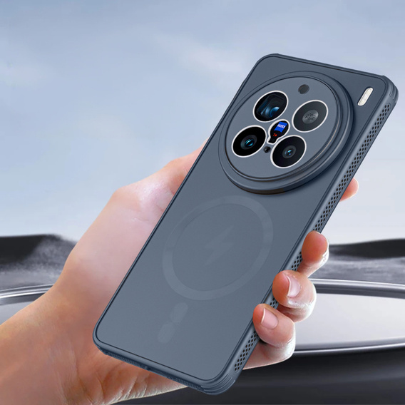 Θήκη για Vivo X200 Pro 5G, MagSafe, σκούρο μπλε
