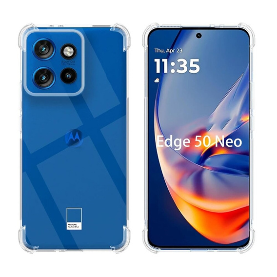 Θήκη για Motorola Edge 50 Neo / Motorola ThinkPhone 25, Dropproof, διαφανής