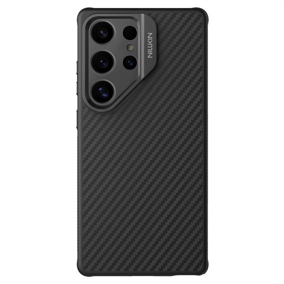 Θήκη για Samsung Galaxy S25 Ultra, θωρακισμένη Nillkin, Carboprof Case, για Magsafe, μαύρη