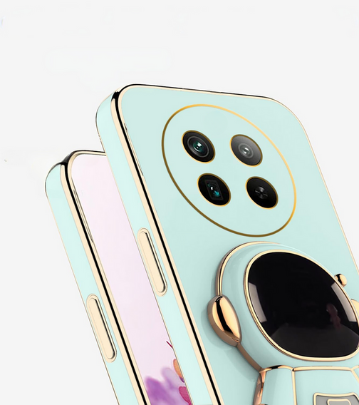 Θήκη για Realme 12, Astronaut, πράσινη
