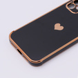 Θήκη για Apple iPhone 11, Electro heart, μαύρη