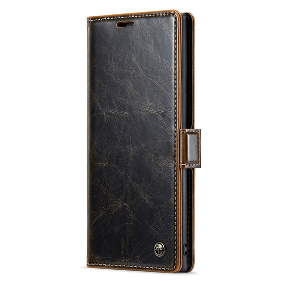 θήκη CASEME για Samsung Galaxy Note 10 Plus, Waxy Textured, καφές