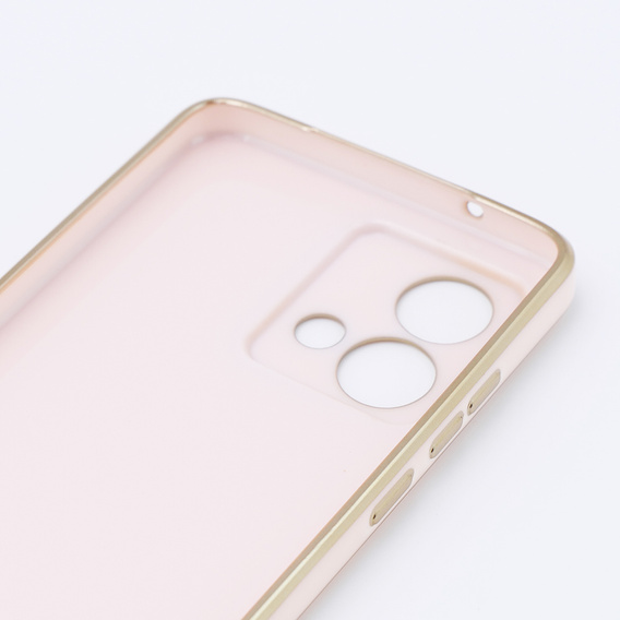 Θήκη για Motorola Moto G84 5G, Glamour CamShield, ροζ rose gold