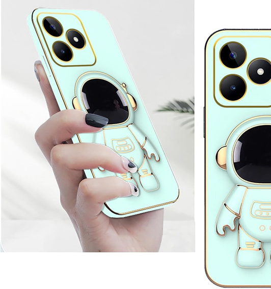 Θήκη για Realme Note 50, Astronaut, πράσινη