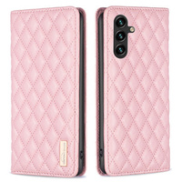 Θήκη με πτερύγιο για Samsung Galaxy A35 5G, Wallet, BINFEN COLOR, ροζ