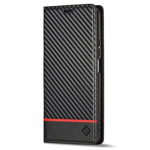 Θήκη με πτερύγιο για Xiaomi 12T / 12T Pro, LC.IMEEKE, μαύρη