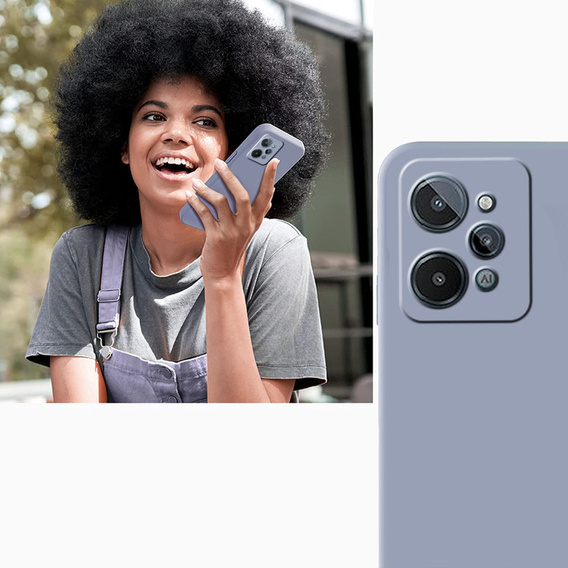 Θήκη για Realme C31, Silicone Lite, λεβάντας