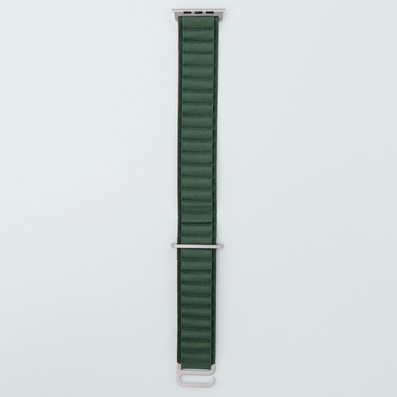 Λουράκι νάιλον για Apple Watch 1/2/3/4/5/6/7/8/SE/ULTRA 42/44/45/49mm, Πράσινο