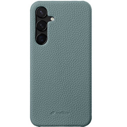Θήκη MELKCO για Samsung Galaxy S24, δερμάτινη, μπλε