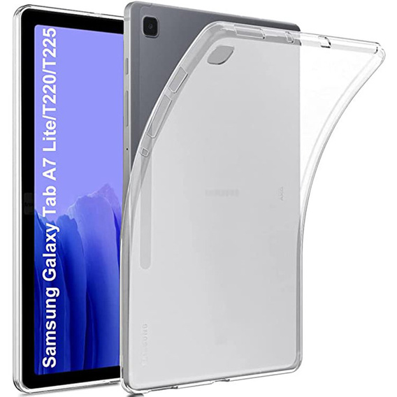 Θήκη για Samsung Galaxy Tab A7 Lite 8.7 T220 / T225, σιλικόνη, διαφανής