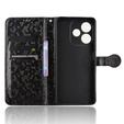 θήκη πτερύγιο για Oppo A5 Pro 5G, Wallet Rhombus, μαύρη