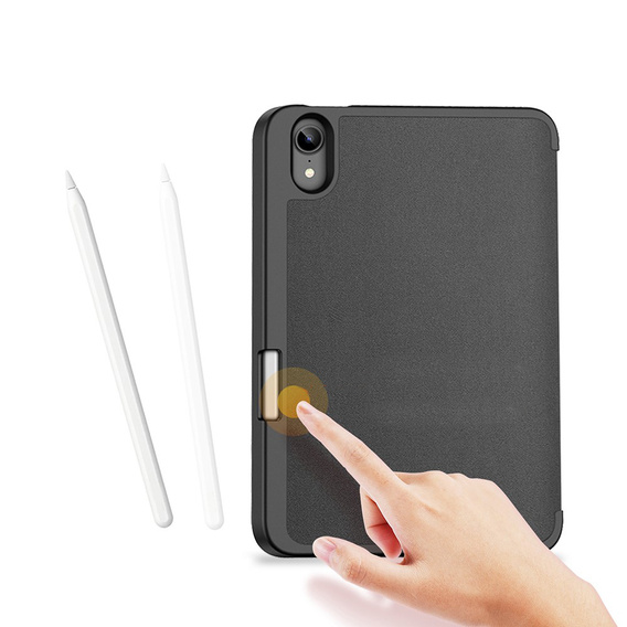 Θήκη για iPad mini 8.3" 2021 (6 gen.), Dux Ducis Domo, μαύρη