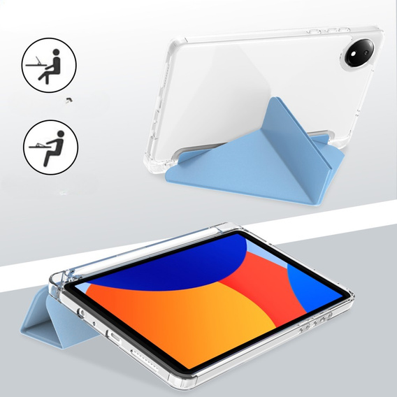 Θήκη για Xiaomi Redmi Pad SE 8.7", Origami, μπλε