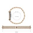 Διαμαντένιο βραχιόλι για Xiaomi Smart Band 8 Pro, Χρυσό