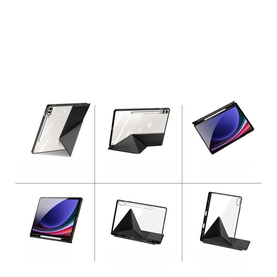 Θήκη για Samsung Galaxy Tab S10+ Plus, Dux Ducis MAGI, μαύρη