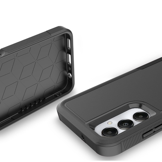 Θωρακισμένη θήκη για Samsung Galaxy A05s 4G, Dual Shockproof, μαύρη