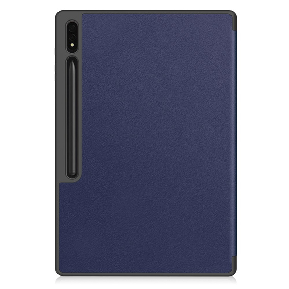 Θήκη για Samsung Galaxy Tab S10 Ultra, Smartcase με χώρο για γραφίδα, σκούρο μπλε