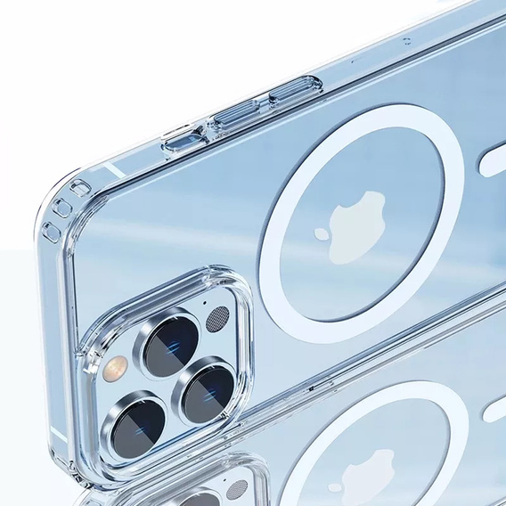 Θήκη για iPhone 14 Pro Max, Dropproof MagSafe, διαφανής