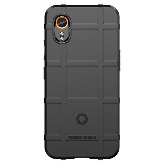 Θήκη για Samsung Galaxy Xcover 7, Rugged Shield, μαύρη